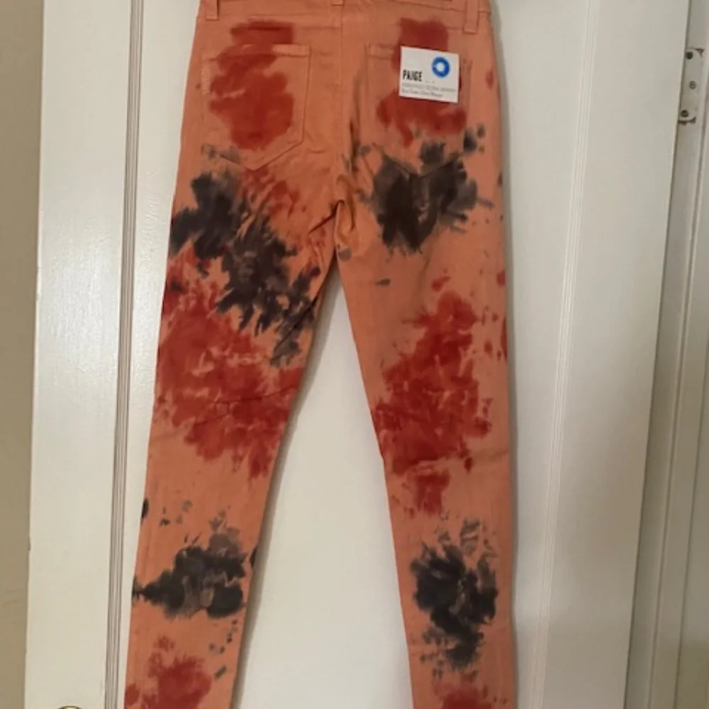 Paige Verdugo Ultra Skinny Mid Rise Jeans Size 24 - Picture 3 of 5